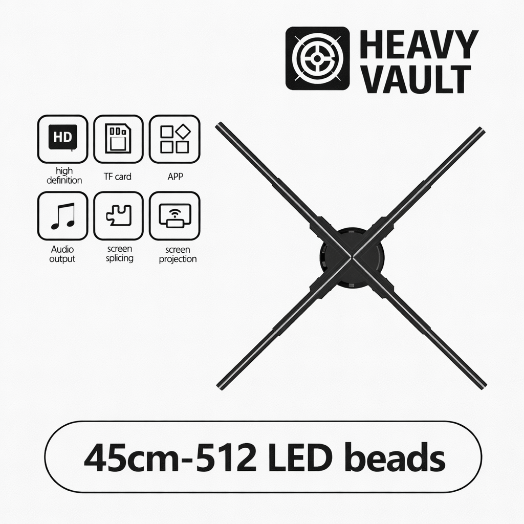 HoloVision Pro™ – 3D Hologram Display Fan